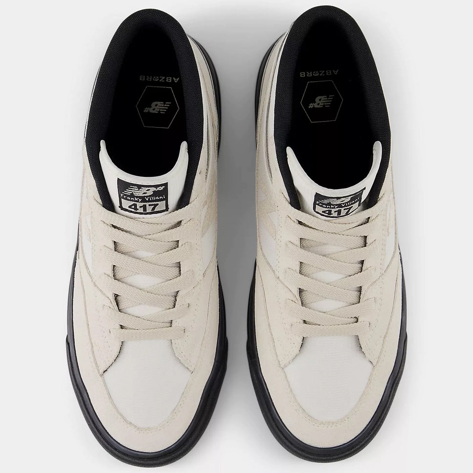 Skate Loafer Slip-on New Balance Numeric Franky Villani 417 Sea Salt Shoes