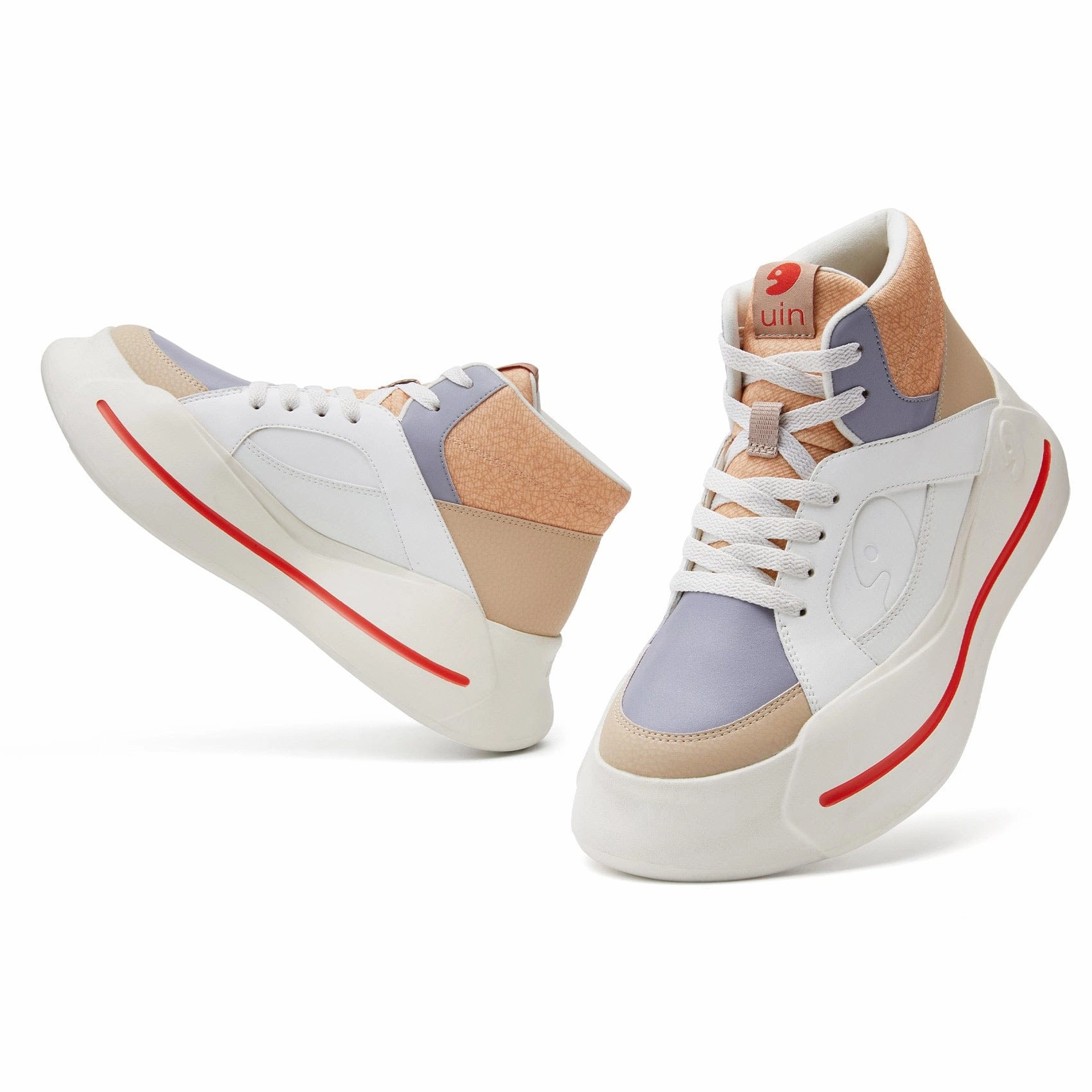 Davajo White Santander III Women Samba Adv Gum Skate Shoes