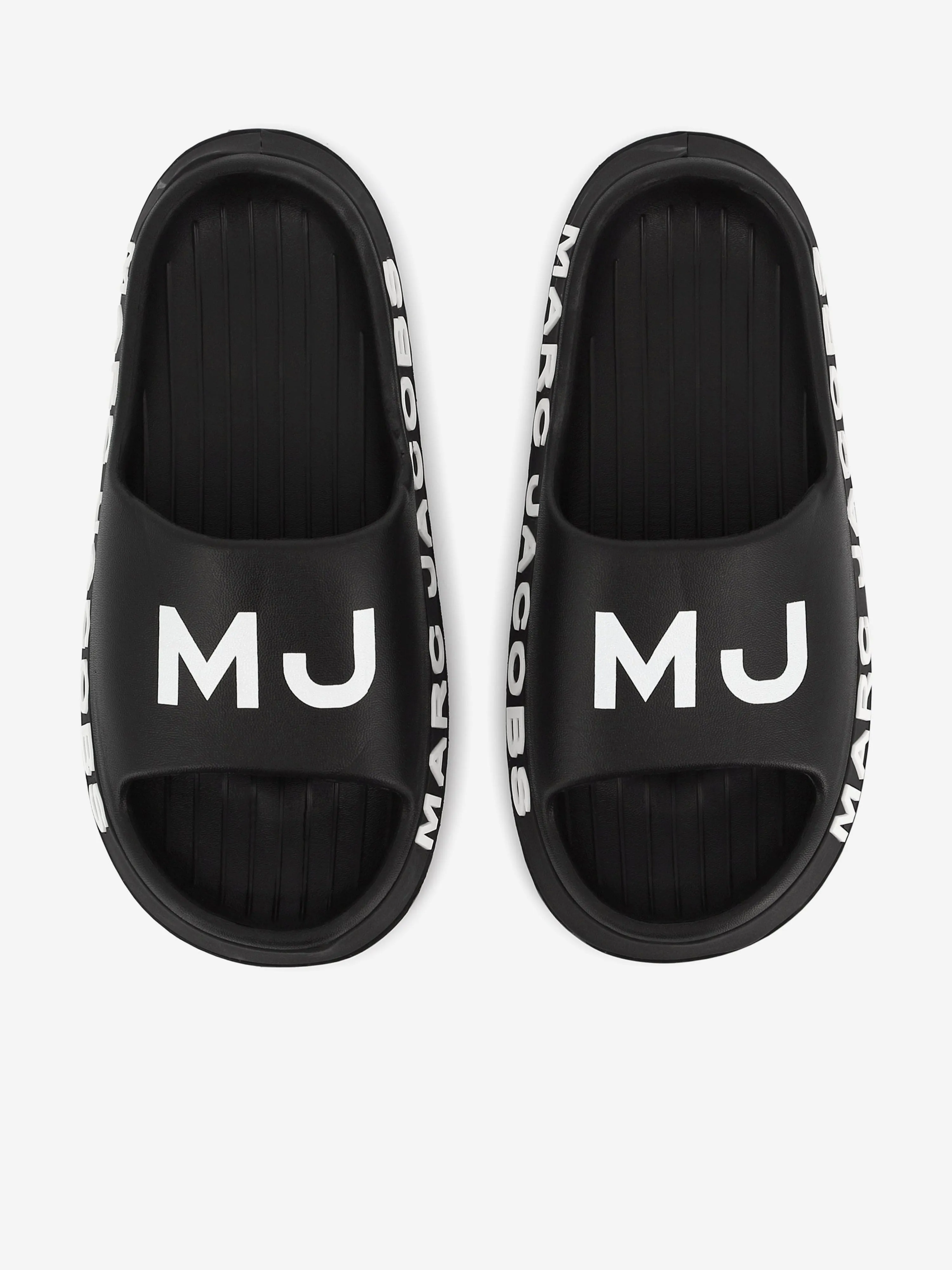 Foot Slippers MARC JACOBS Kids Logo Sliders in Black