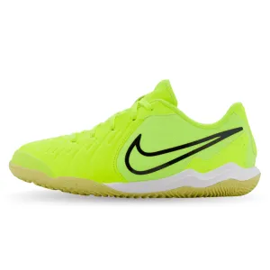 Goalkeeper Cleats Soccer Jr. Tiempo Legend 10 Academy Indoor Court - Max Voltage Pack (DV4350-701)