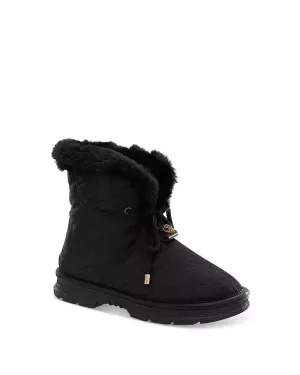 Kurt Geiger Orson 8488100229 Kids Black Faux Fur Quilted Puffer Boots ZPO3461 Adidas Kangaroo Leather Soccer Cleats