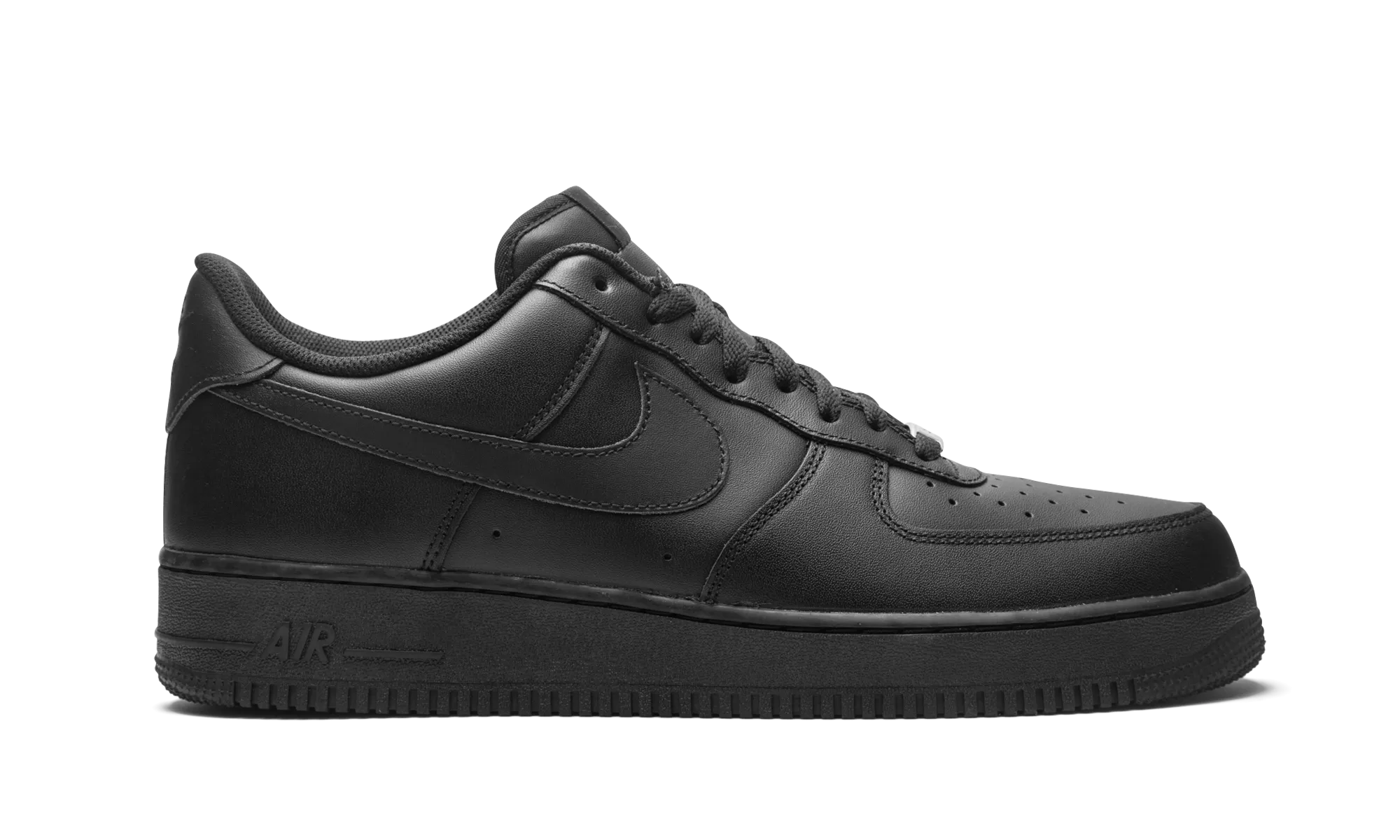 Air Force 1 Low "Triple Black" Vintage Nike Running Shoe