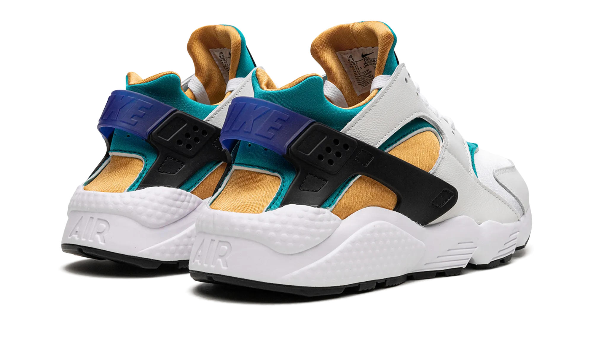 Air Huarache "Emerald / Resin" Nike Shoes Flat Bottom