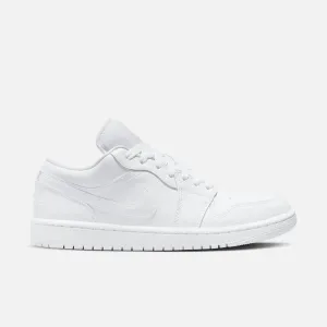 Air Jordan Women's 1 Low Triple White Nike Basketball Shoe