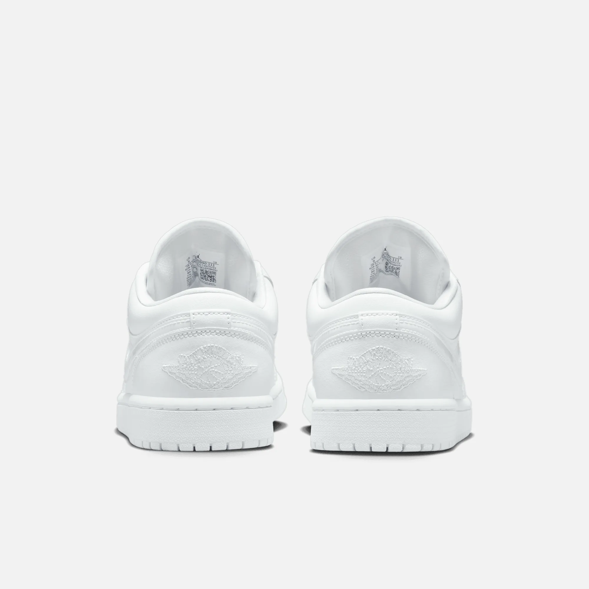 Air Jordan Women's 1 Low Triple White Toddler Nike Shoes Clearance