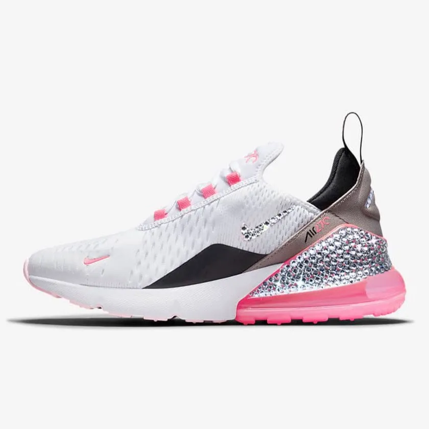 Shoe Grip Spray For Basketball Air Max 270 Women Size 7 (White/Black/Pink)