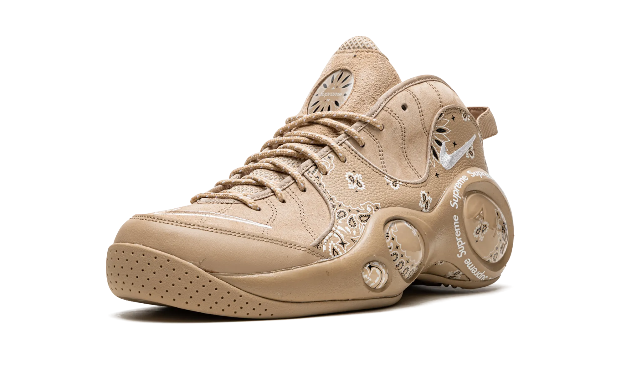 Air Zoom Flight 95 "Supreme - Hemp" Leo Baker Nike Skateboarding Shoes