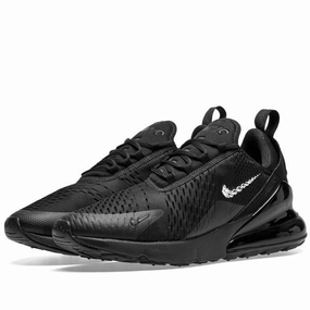 Air Max 270 Women (Black) - Swoosh/AIR Only Nike Shoes Banned