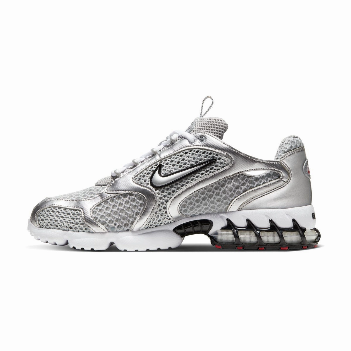 Skateboarding Nike Shoes Air Zoom Spiridon Cage 2 'Metallic Silver'