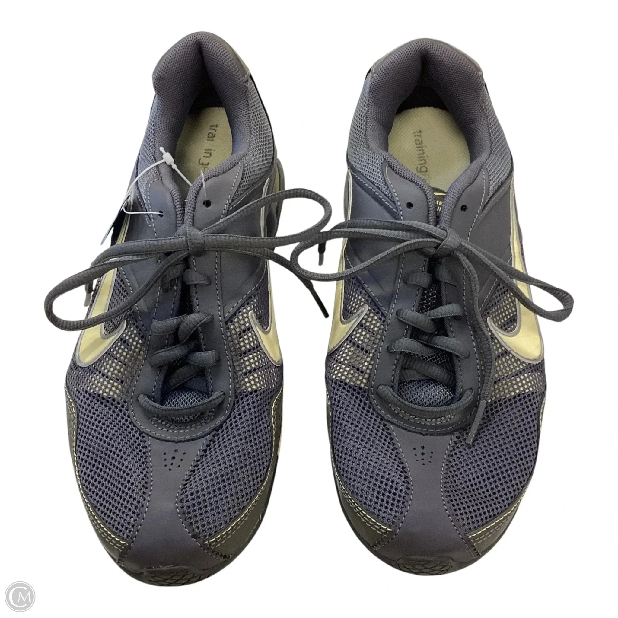 Shoes Athletic By Nike In Grey & Yellow, Size: 7 Nike Support Running Shoes