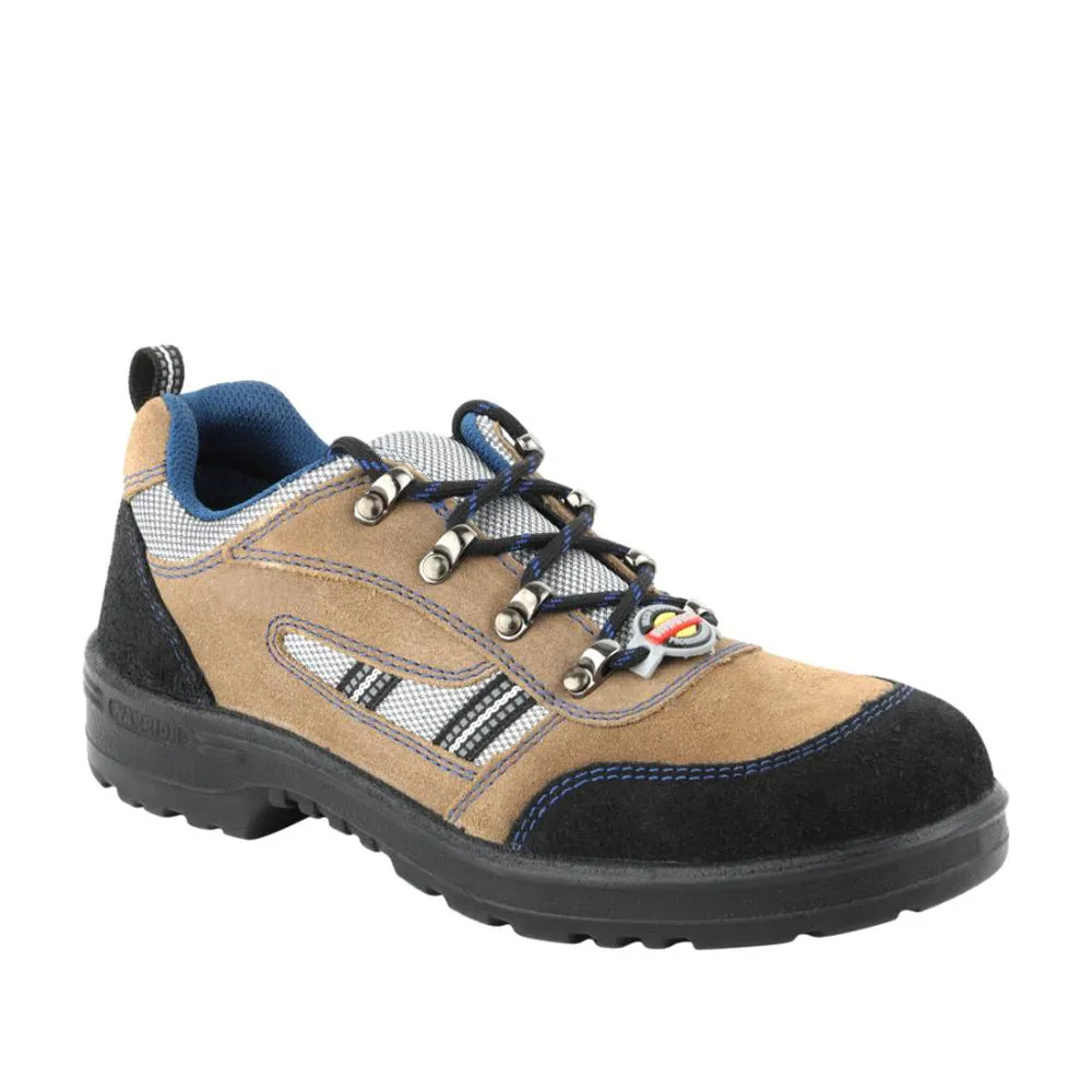 Cold Weather Boots Warrior Genuine Leather Brown Steel Toe Safety Shoe for Men 98-254 By Liberty