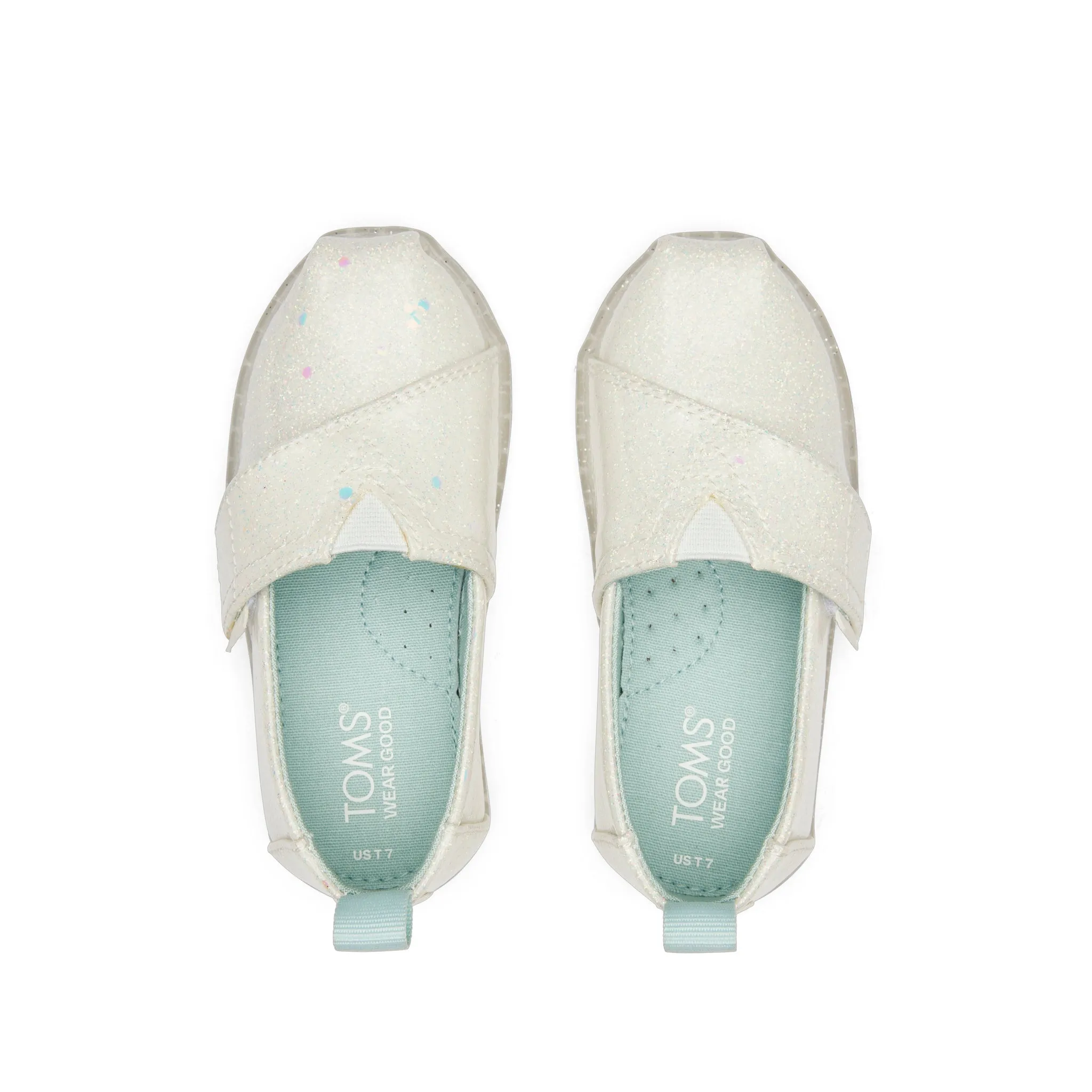 Casual Shoes Without Socks Alpargata Confetti Glitter Toddler Shoe