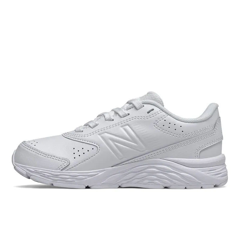 New Balance 9060 Navy Purple 680v6 Uniform - White - Kids