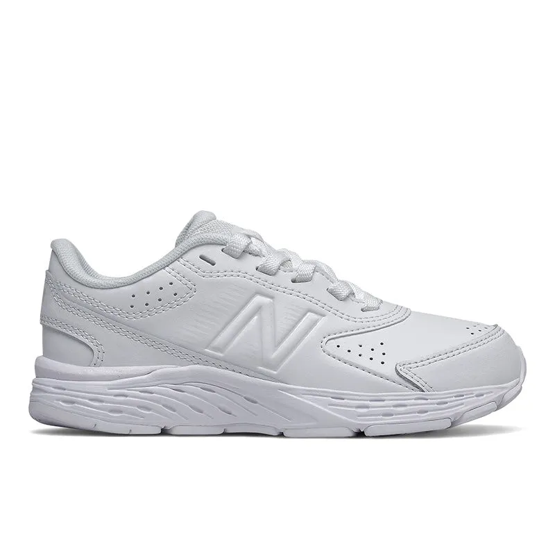 680v6 Uniform - White - Kids New Balance Blue Silver