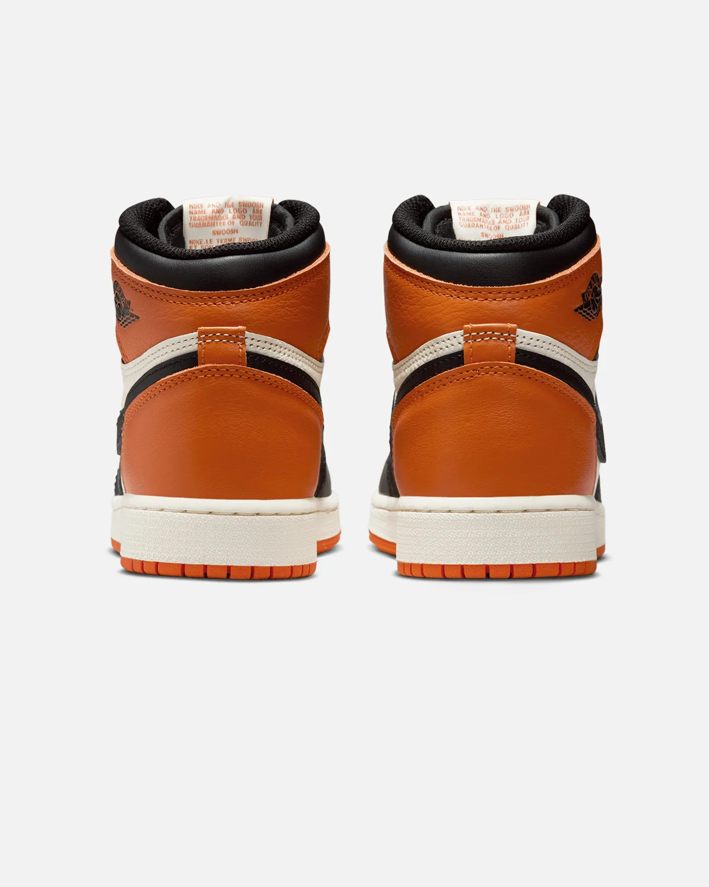 Summer Shoes Casual Jordan Kids' Air Jordan 1 High OG "Shattered Backboard" (GS) Black/Black-Sail-Stafish