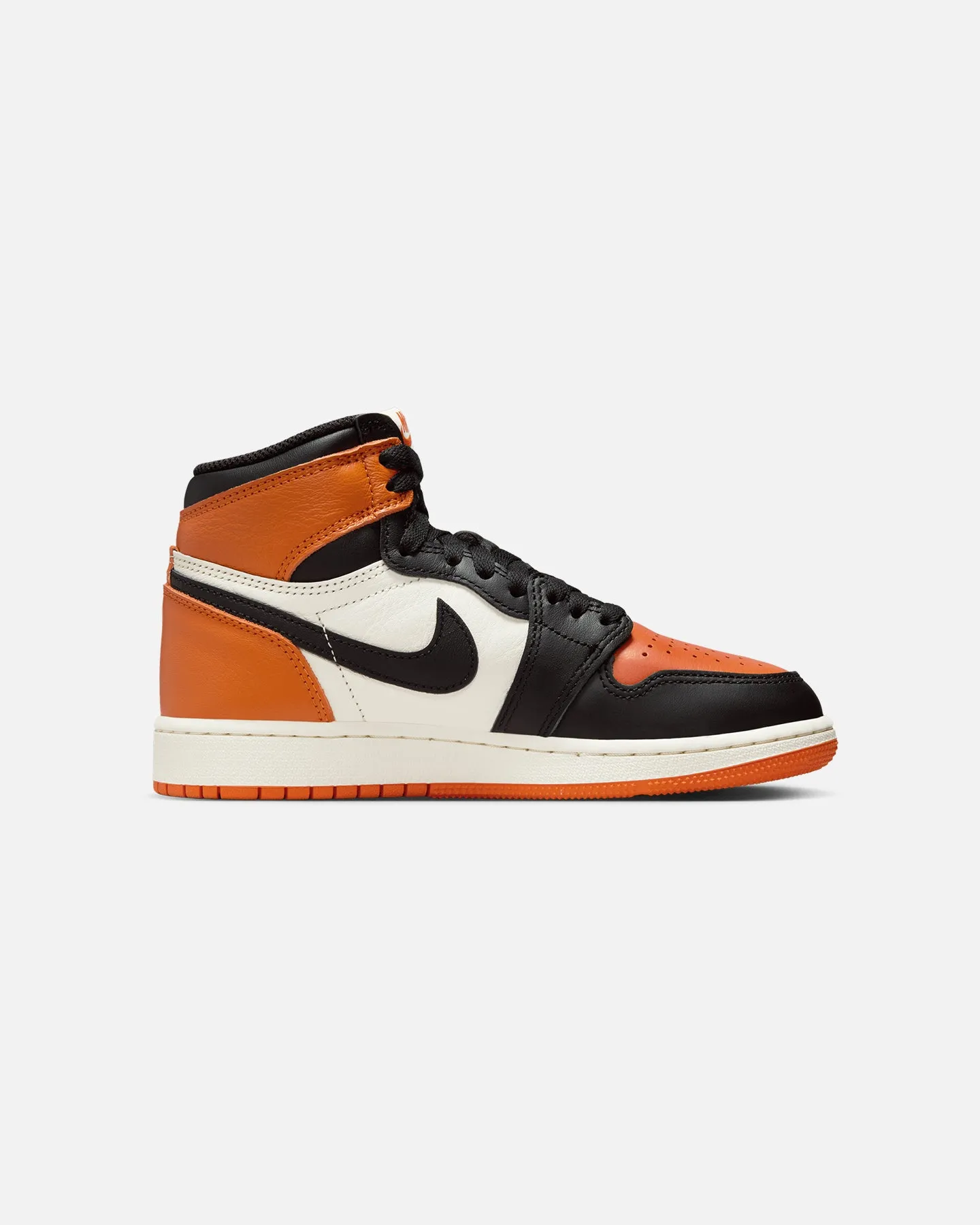 Casual Shoes Wikipedia Jordan Kids' Air Jordan 1 High OG "Shattered Backboard" (GS) Black/Black-Sail-Stafish
