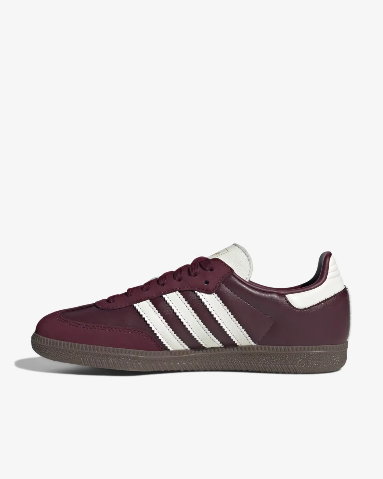 SAMBA OG W - MAROON/OFF WHITE Bob Marley Adidas Shoes