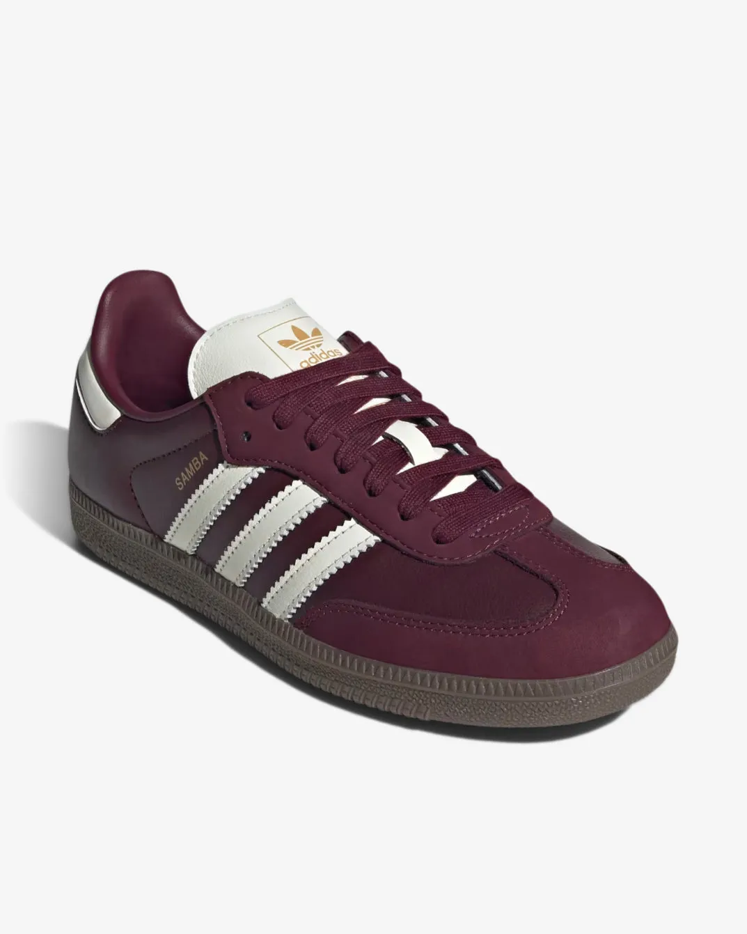 SAMBA OG W - MAROON/OFF WHITE Adidas Samba Og Shoe