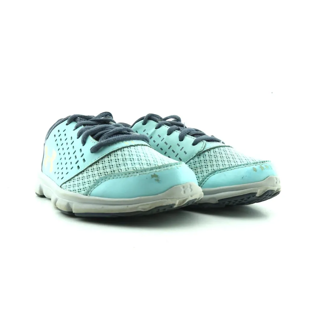 Running Shoes Sketch UNDER ARMOUR PRE SCHOOL RAVE