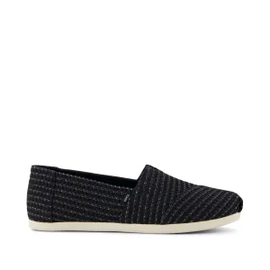 Puma Inhale Essentials Casual Shoes Alpargata Black Waffle Knit