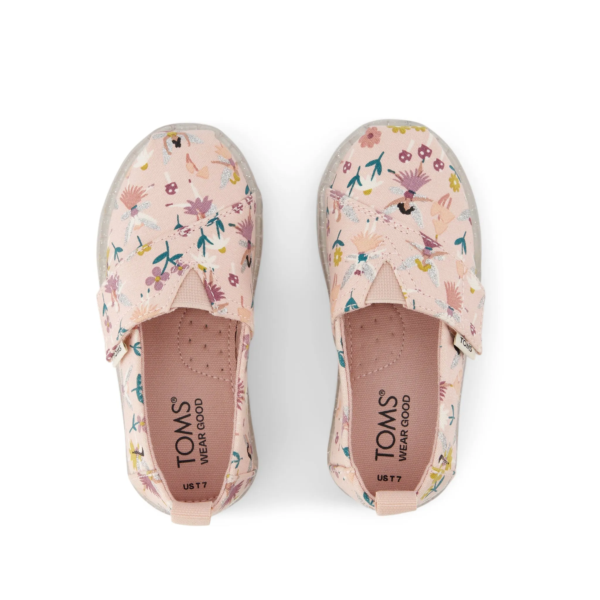 Jeremy Casual Shoes Alpargata Glitter Fairy Garden Toddler Shoe