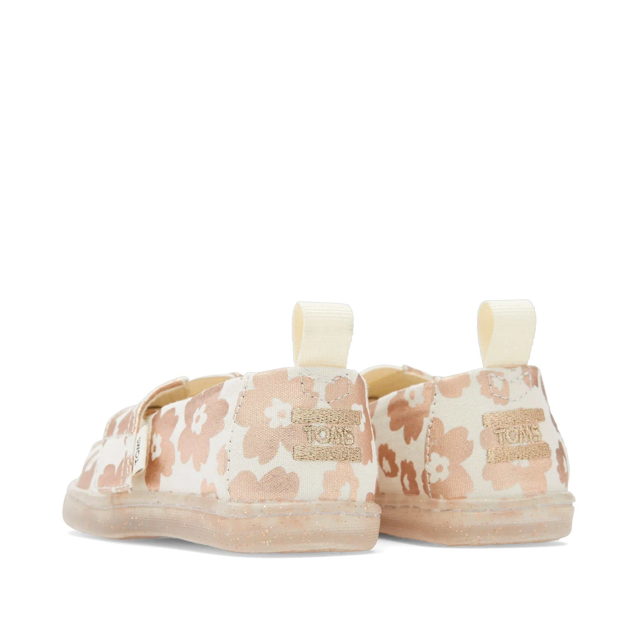 Casual Slip On Summer Shoes Alpargata Ojai Foil Floral Toddler Shoe