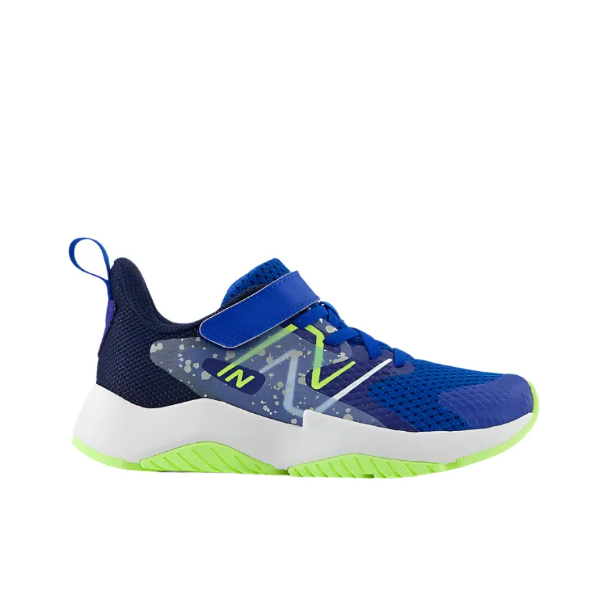 Auralee New Balance Kids' New Balance Rave Run v2 Bungee Lace with Top Strap