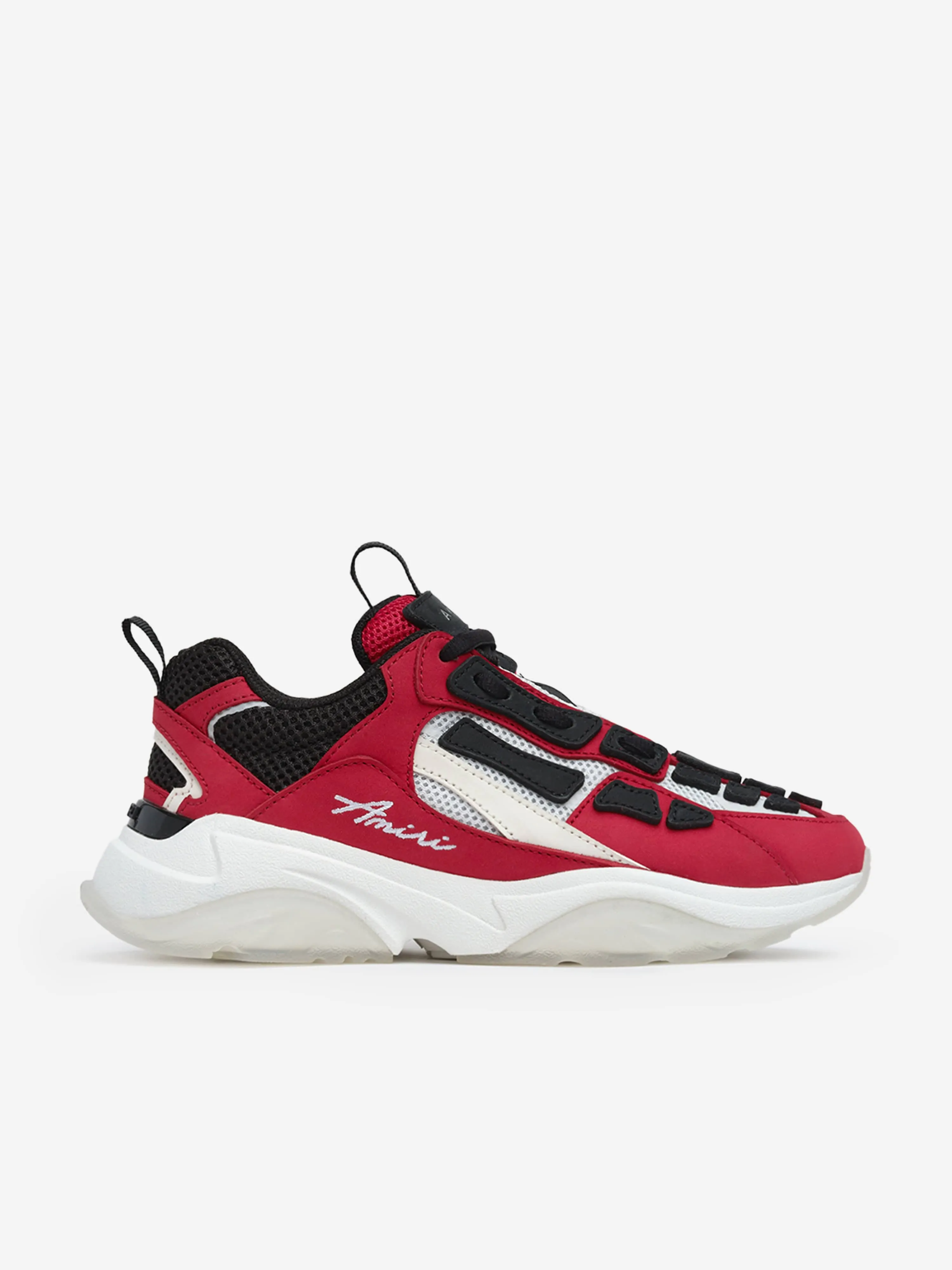 Flexagon Force 4 Training Shoes Review Amiri Kids Leather Bone Runner Trainers in Red