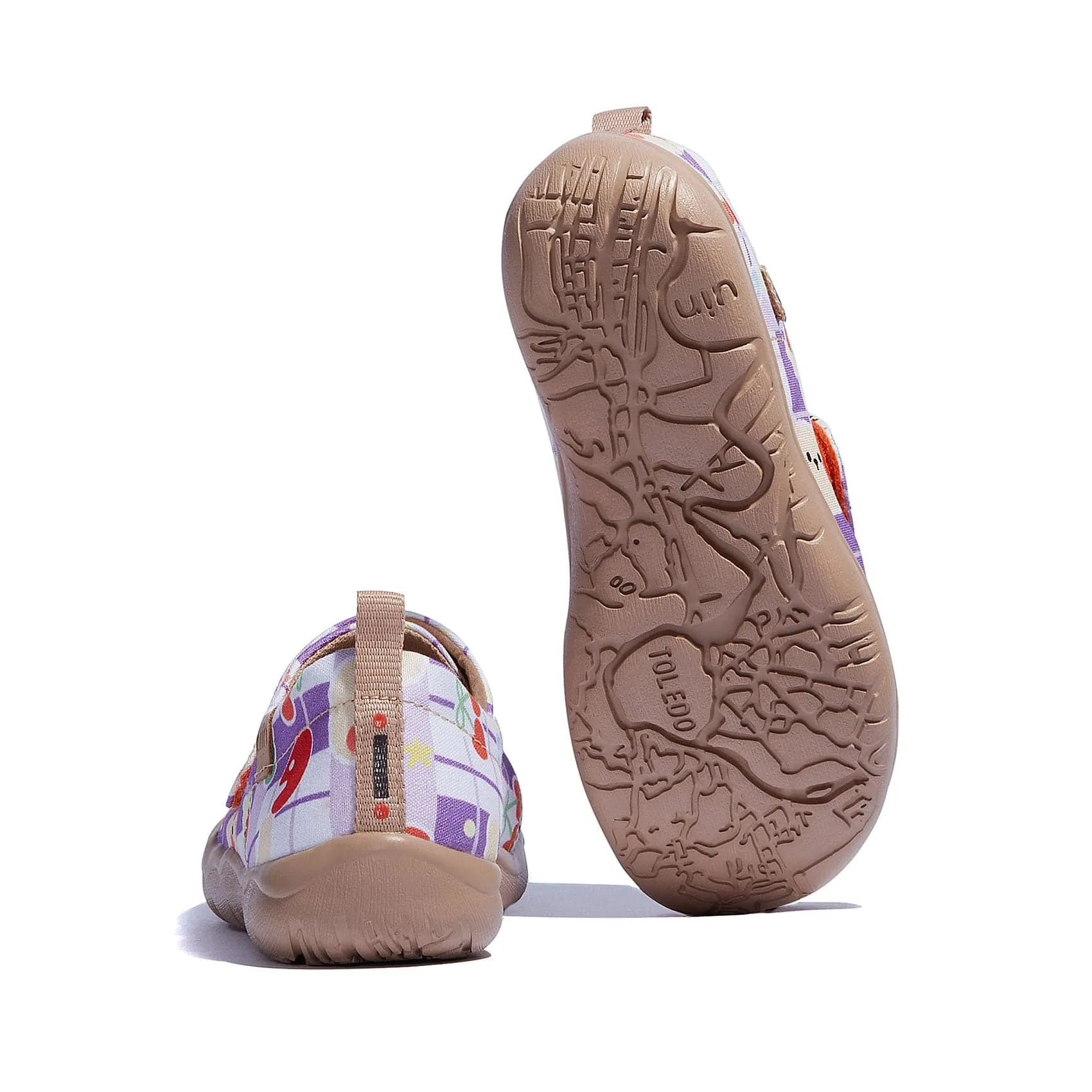 Cherry Bear Toledo I Kid Casual Black Flat Shoes