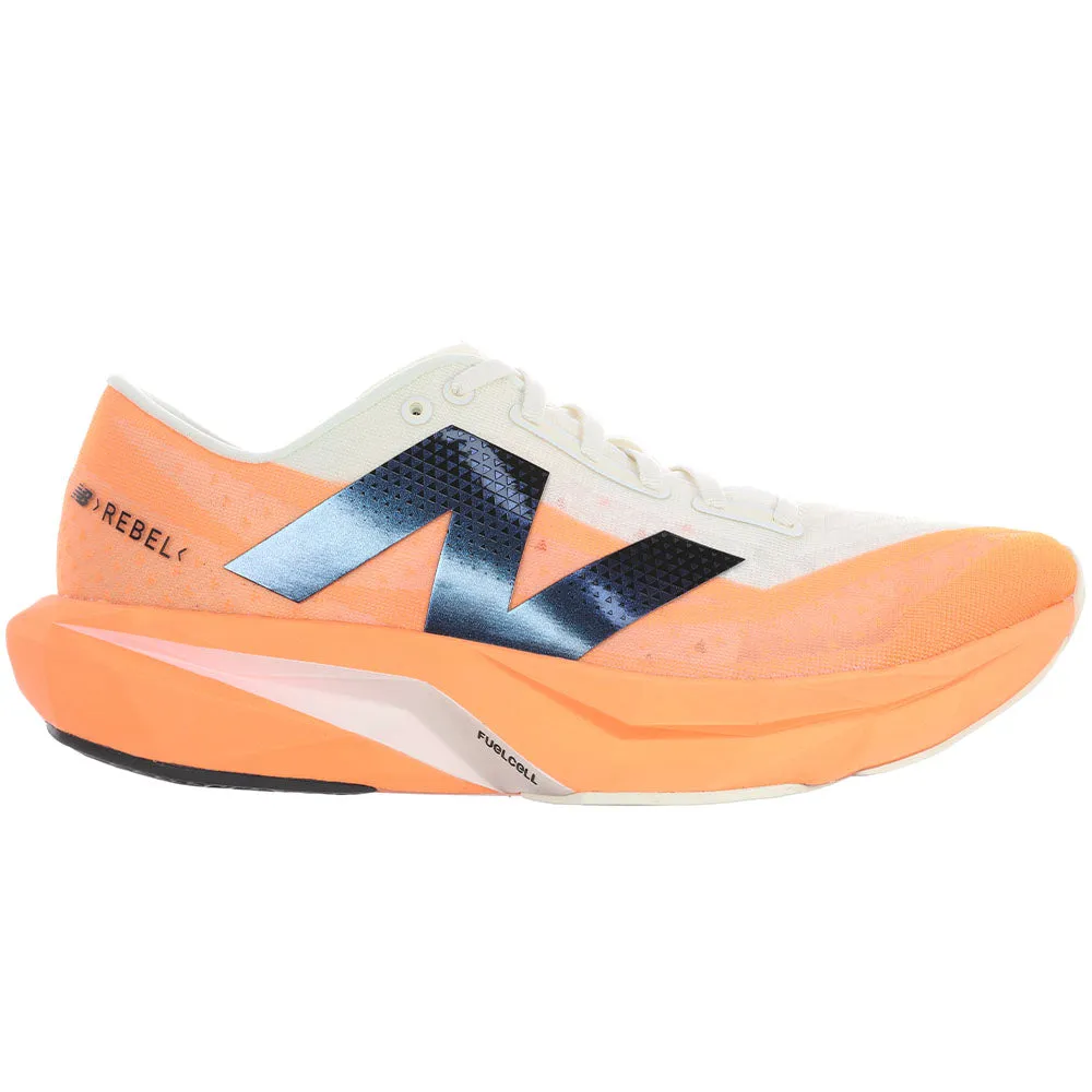 New Balance Rainer Men's New Balance FuelCell Rebel v4, Hot Mango/Angora/Black, 8 2E Medium