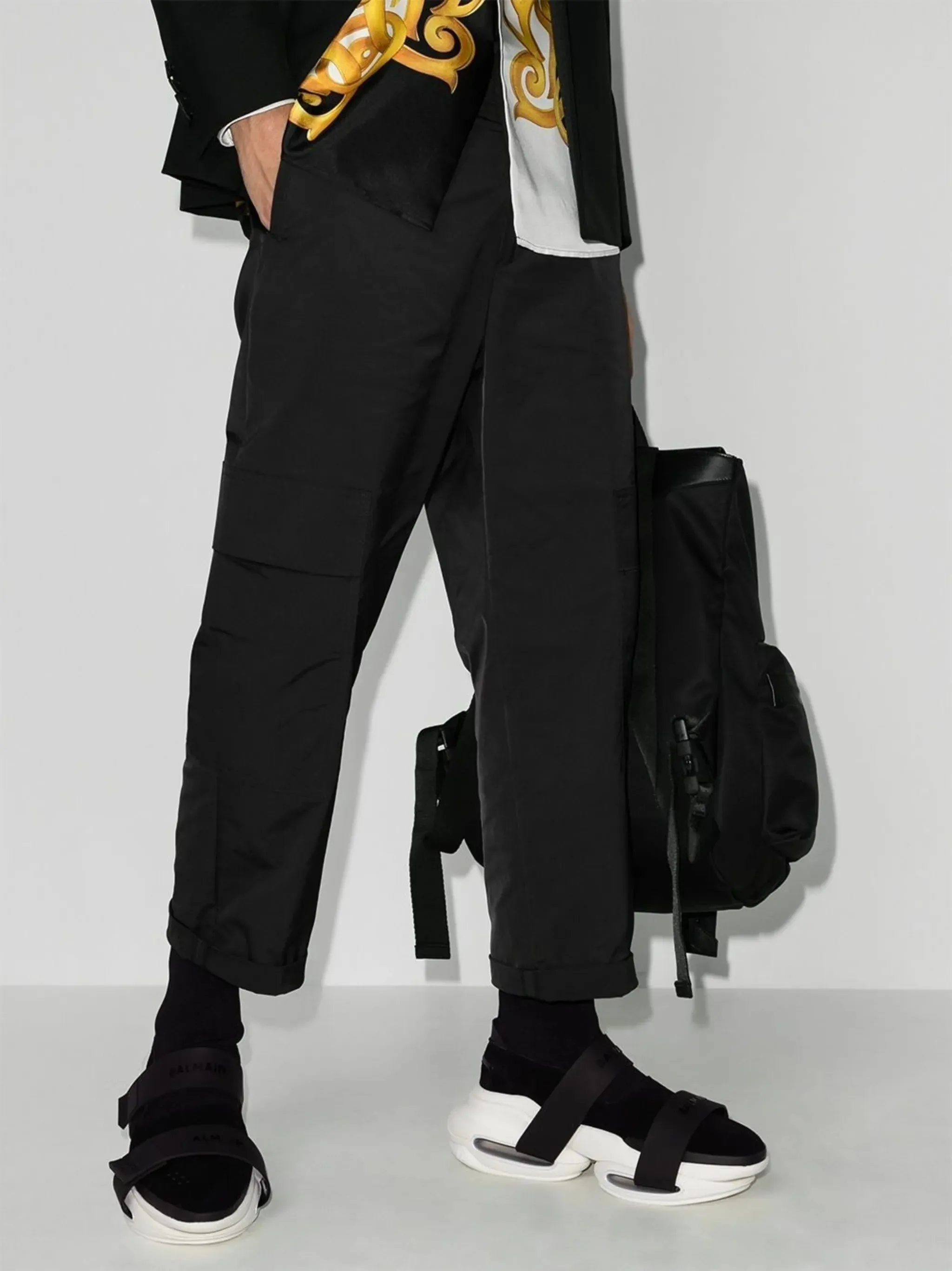 B Bold Strap sneakers Casual Loafers