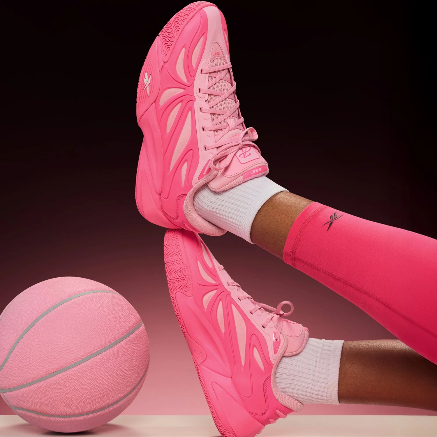 Angel Reese 1 Paradise Pink/Rose/Ftwr White Adidas Basketball Shoes
