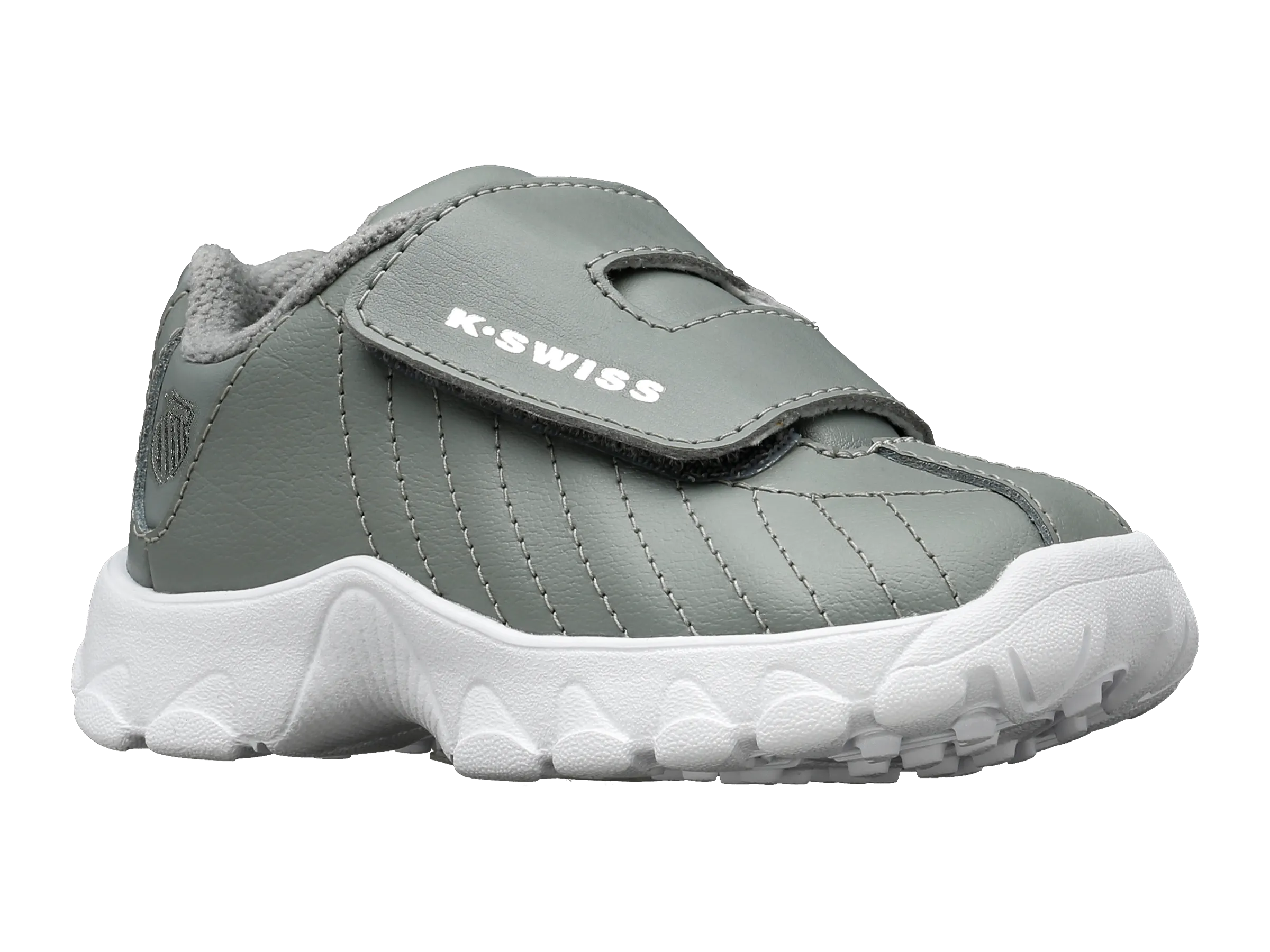 26554-022-W | ST329 STRAP | NEUTRAL GRAY/SILVER Custom Made Tennis Shoes