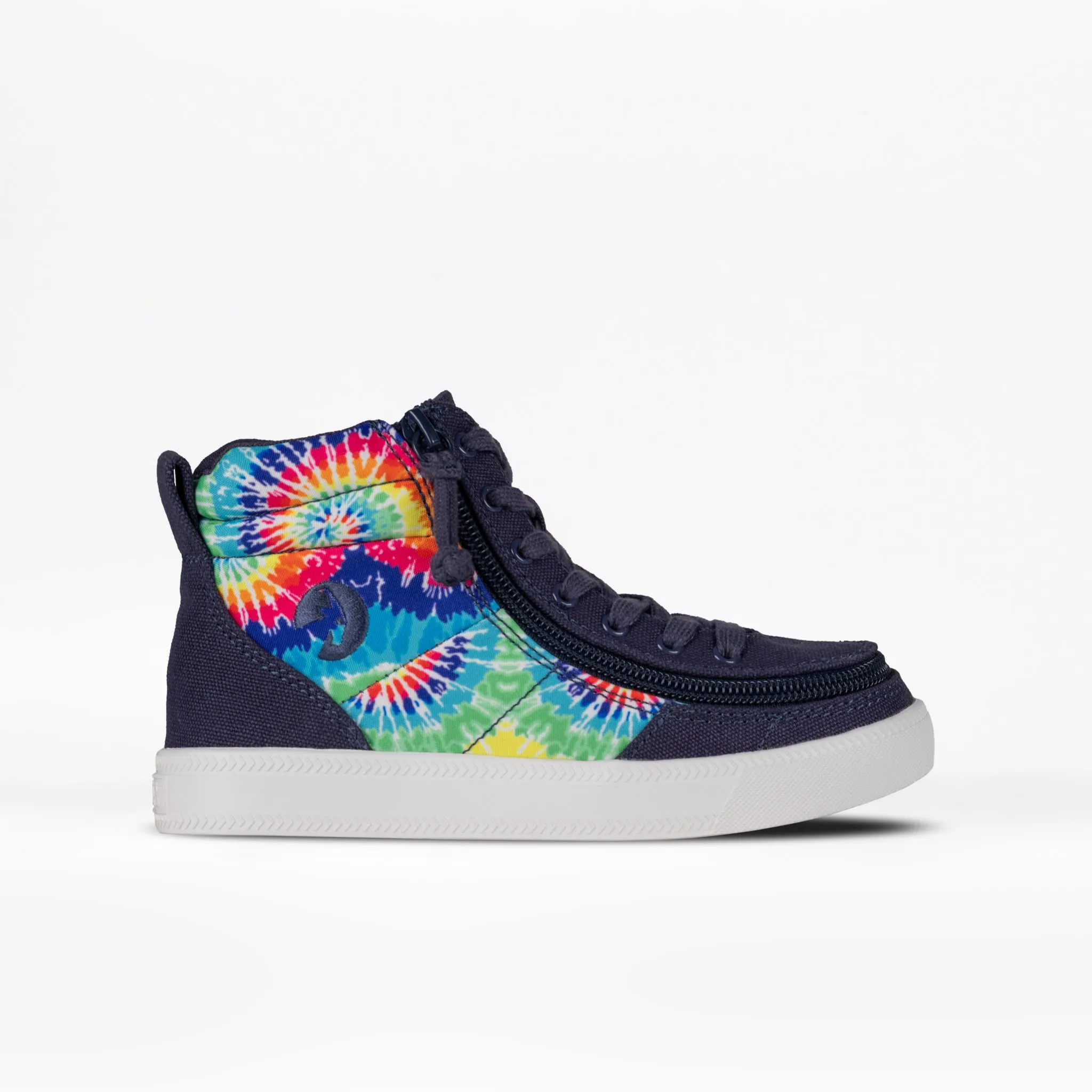 FINAL SALE - Navy Tie Dye BILLY Street High Shox R Casual Shoes