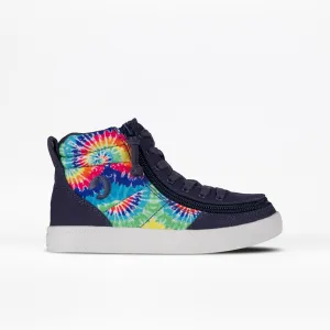 Casual Best Walking Shoes FINAL SALE - Navy Tie Dye BILLY Street High