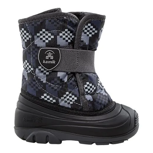 Men's Waterproof Boots Snowbug 4 Black/Charcoal (5c-10c)