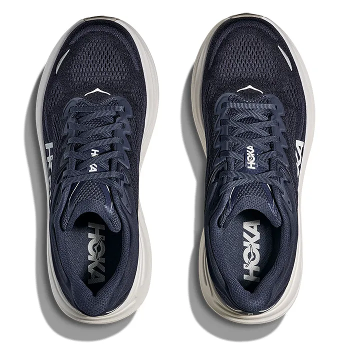 Mens Hoka Bondi 9 in Varsity Navy/White Shoes One