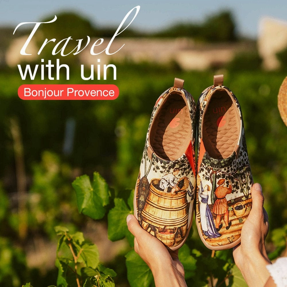 Art Du Vin Memory Foam Slippers Casual House Shoes