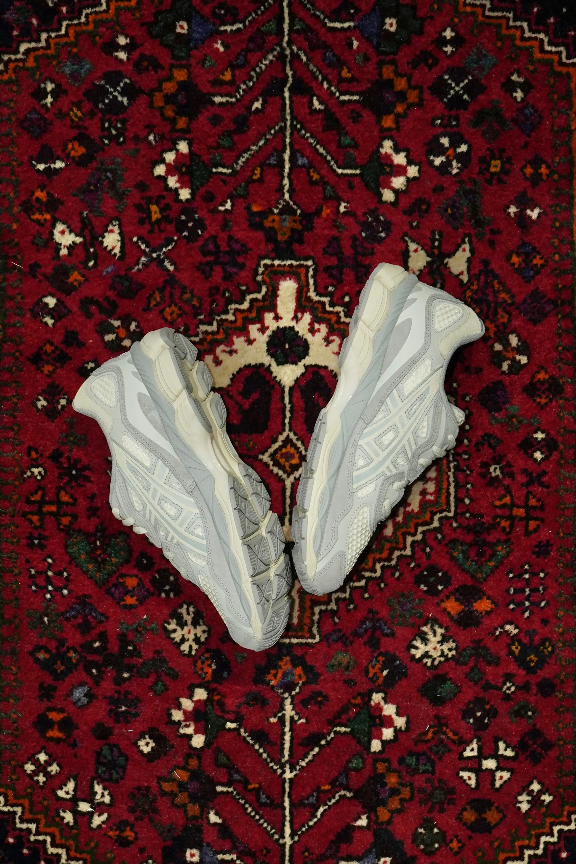 asics GEL-NYC (IVORY/MID GRAY) Asics Shoe Lines