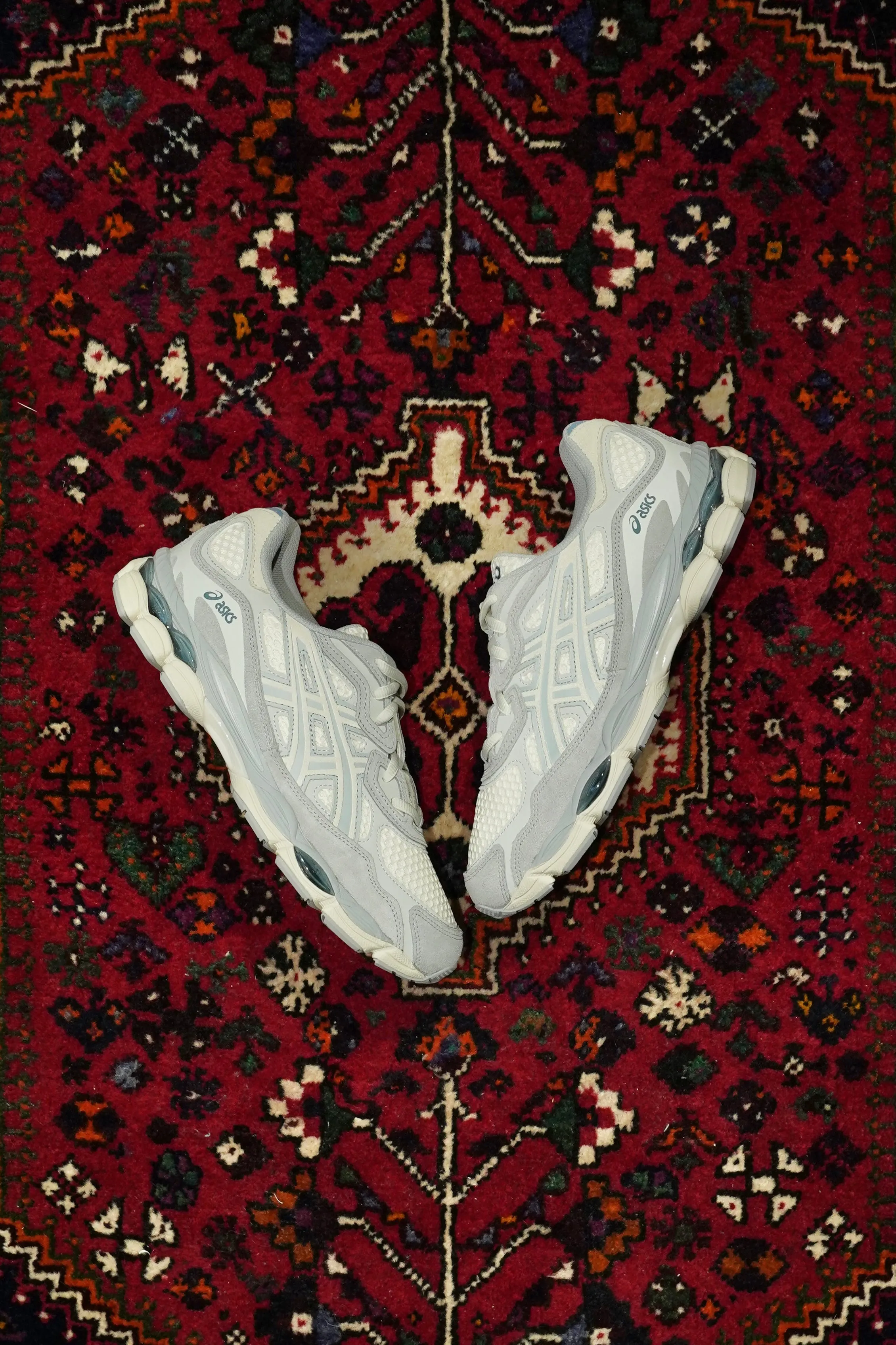 asics GEL-NYC (IVORY/MID GRAY) Best Asics Running Shoes Under $100