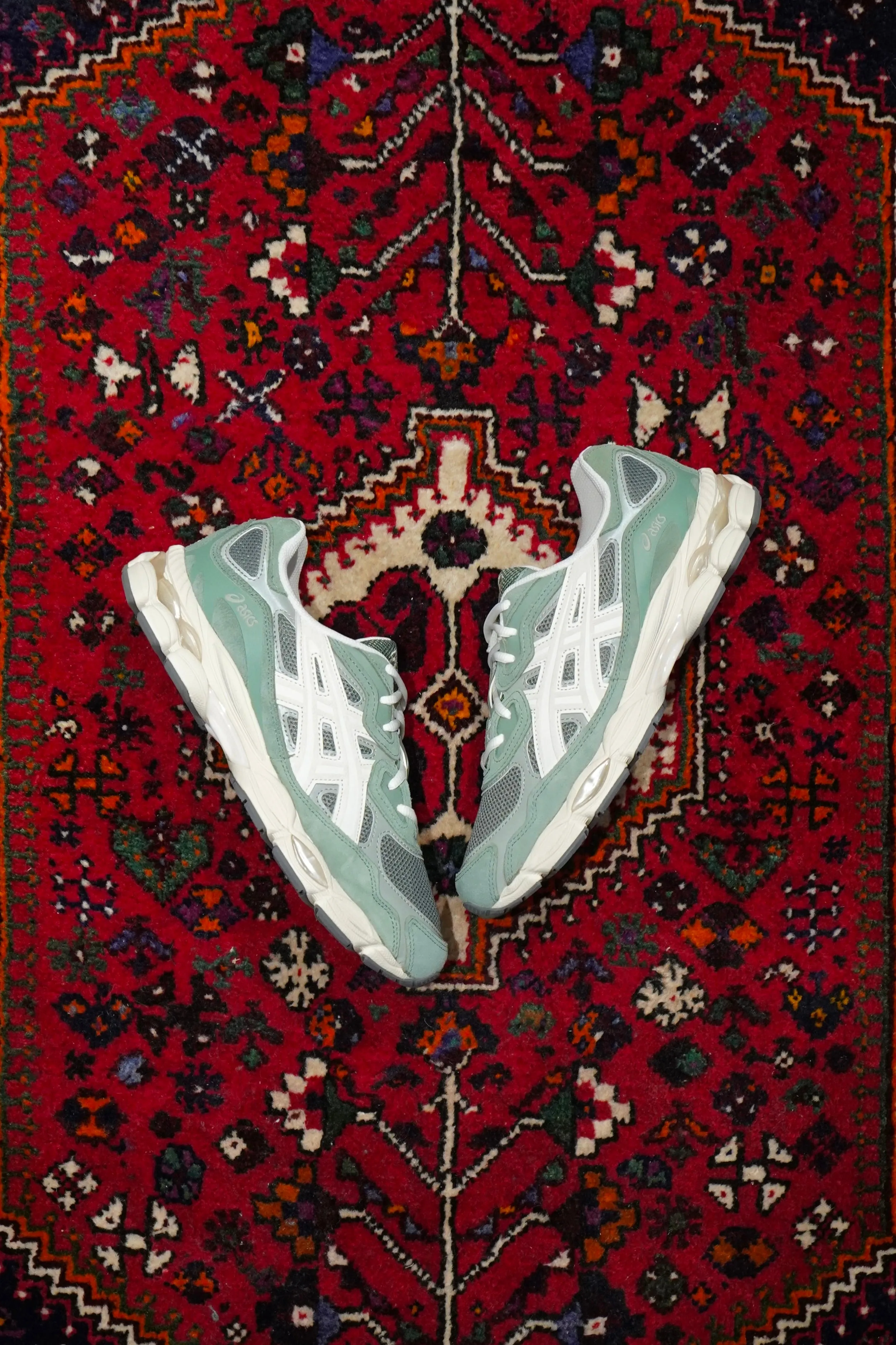 asics GEL-NYC (IVY/SMOKE GREY) Asics Running Tennis Shoes