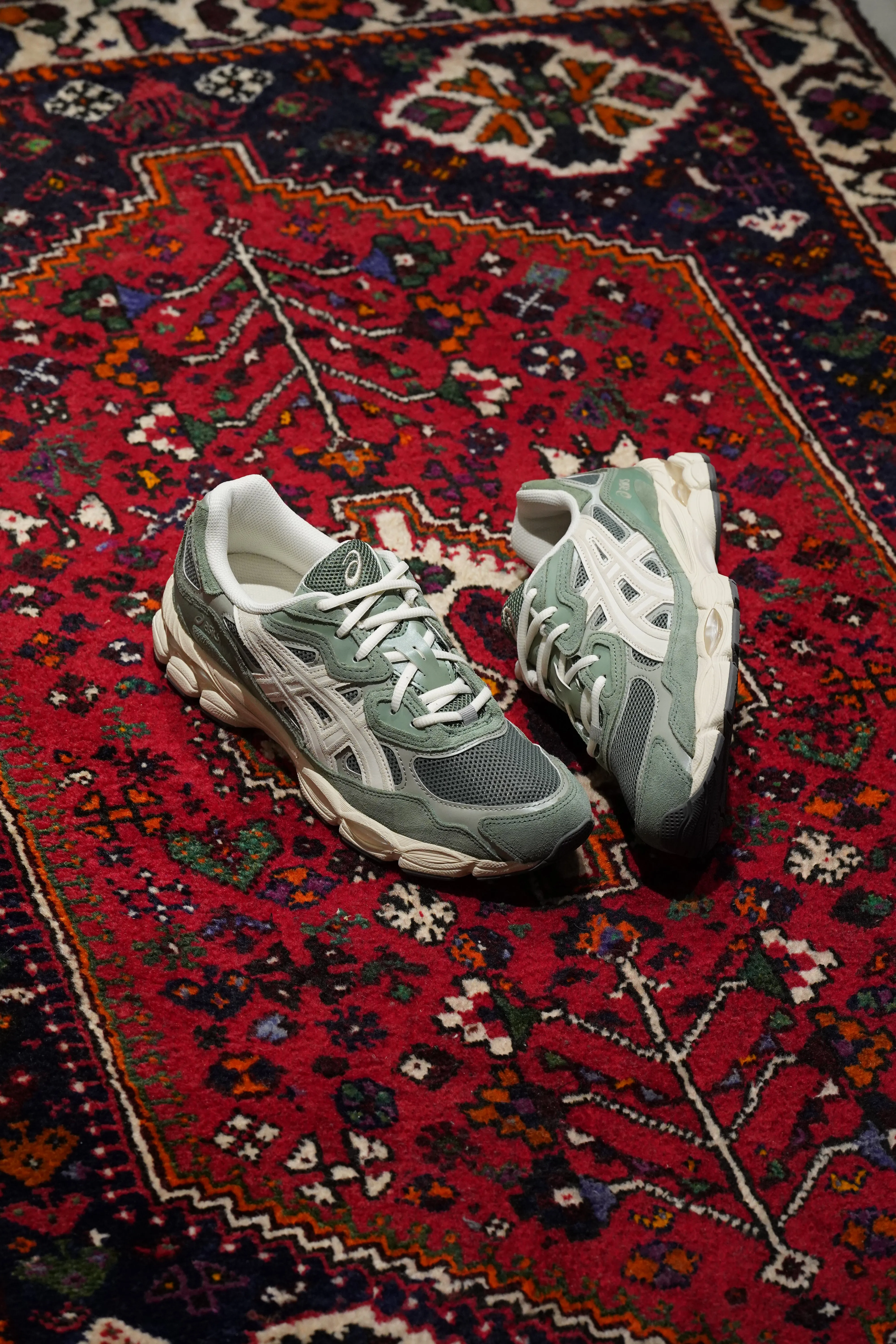 Asics Shoe Guarantee asics GEL-NYC (IVY/SMOKE GREY)