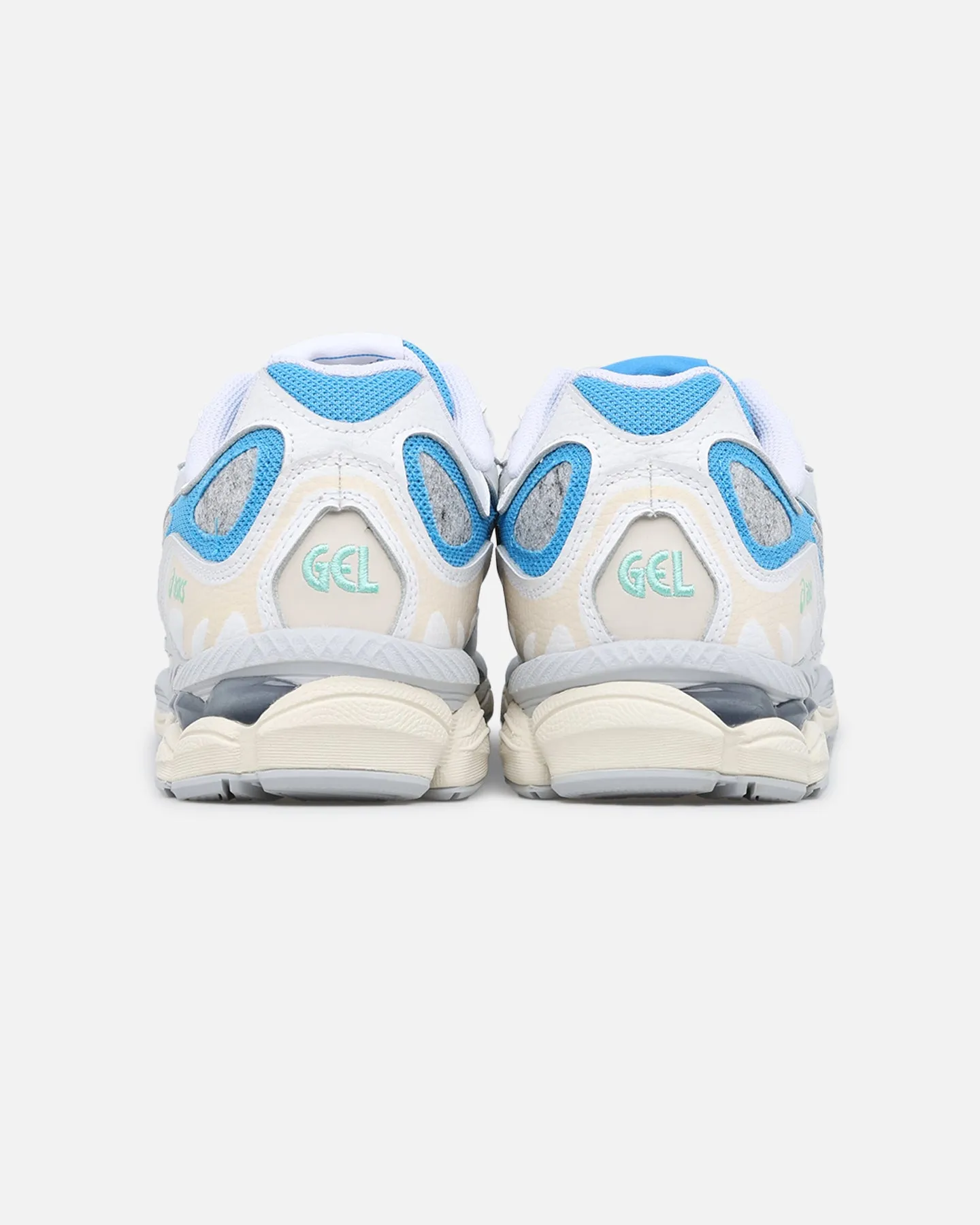 Asics Jordan Burroughs Shoes Asics GEL-NYC White/Dolphin Blue