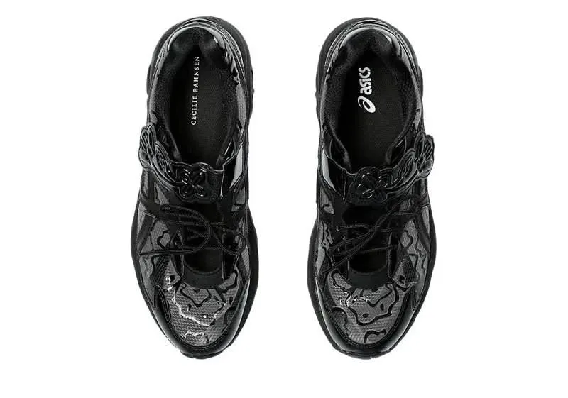 ASICS GT-2160 Cecilie Bahnsen Mary Jane Black Asics Grade School Shoes