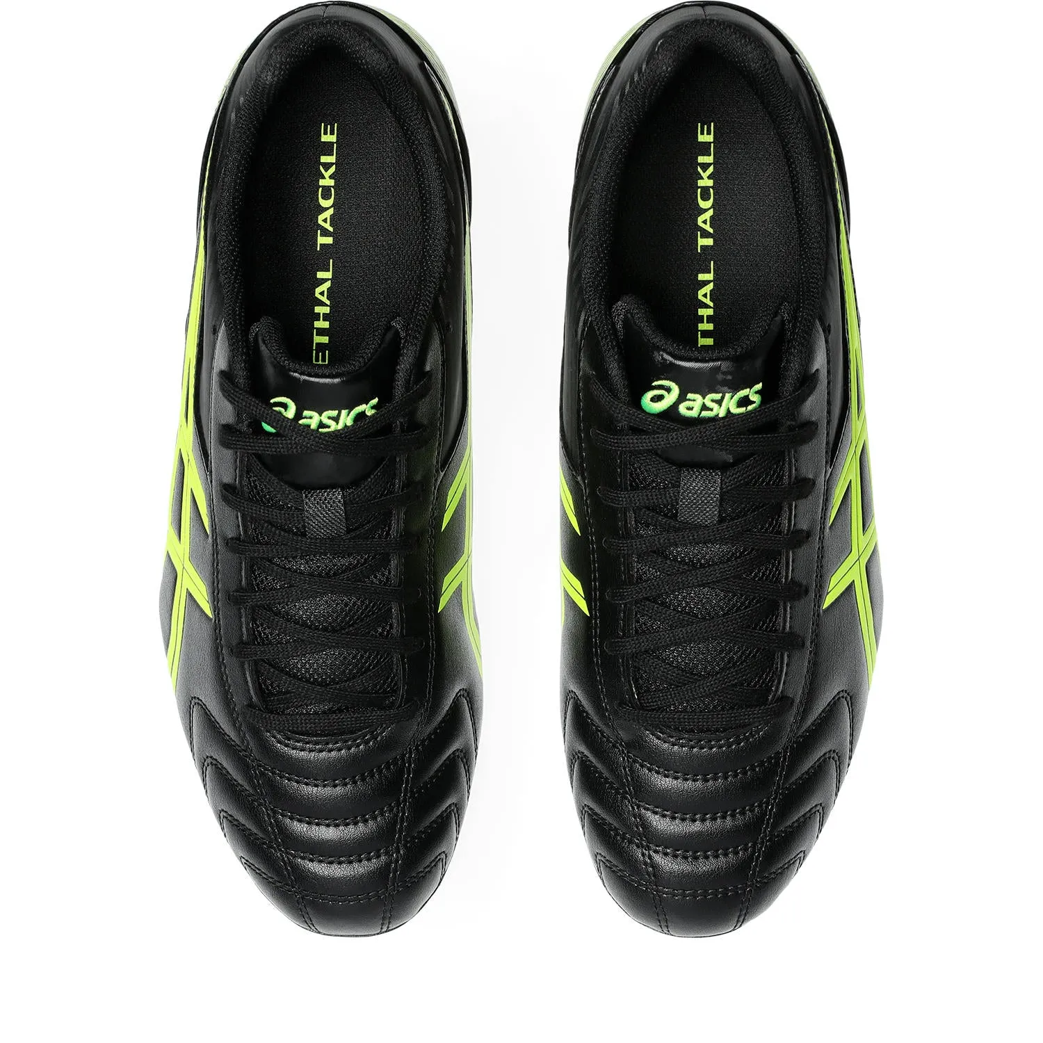 ASICS Lethal Tackle Mens Football Boots Predator Elite Ft Fg Junior Firm Ground Soccer Cleat