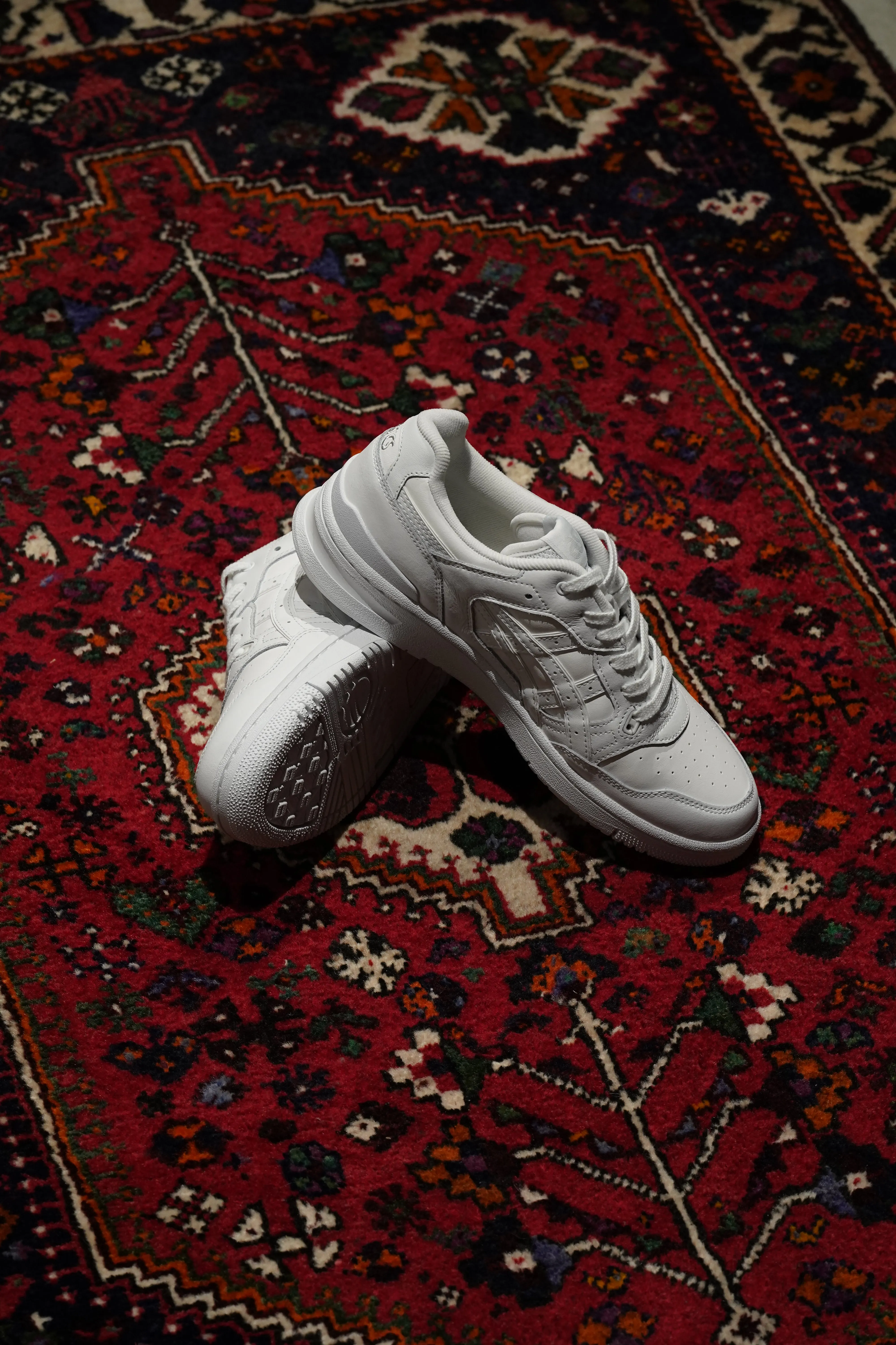 Asics Gt Running Shoes asics EX89 (WHITE/WHITE)