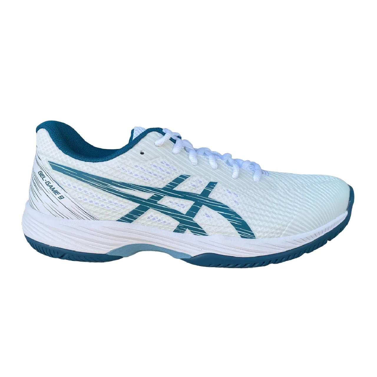 Asics scarpa da tennis da uomo Gel Game 9 1041A337-102 bianco alzavola Custom Nike Tennis Shoes