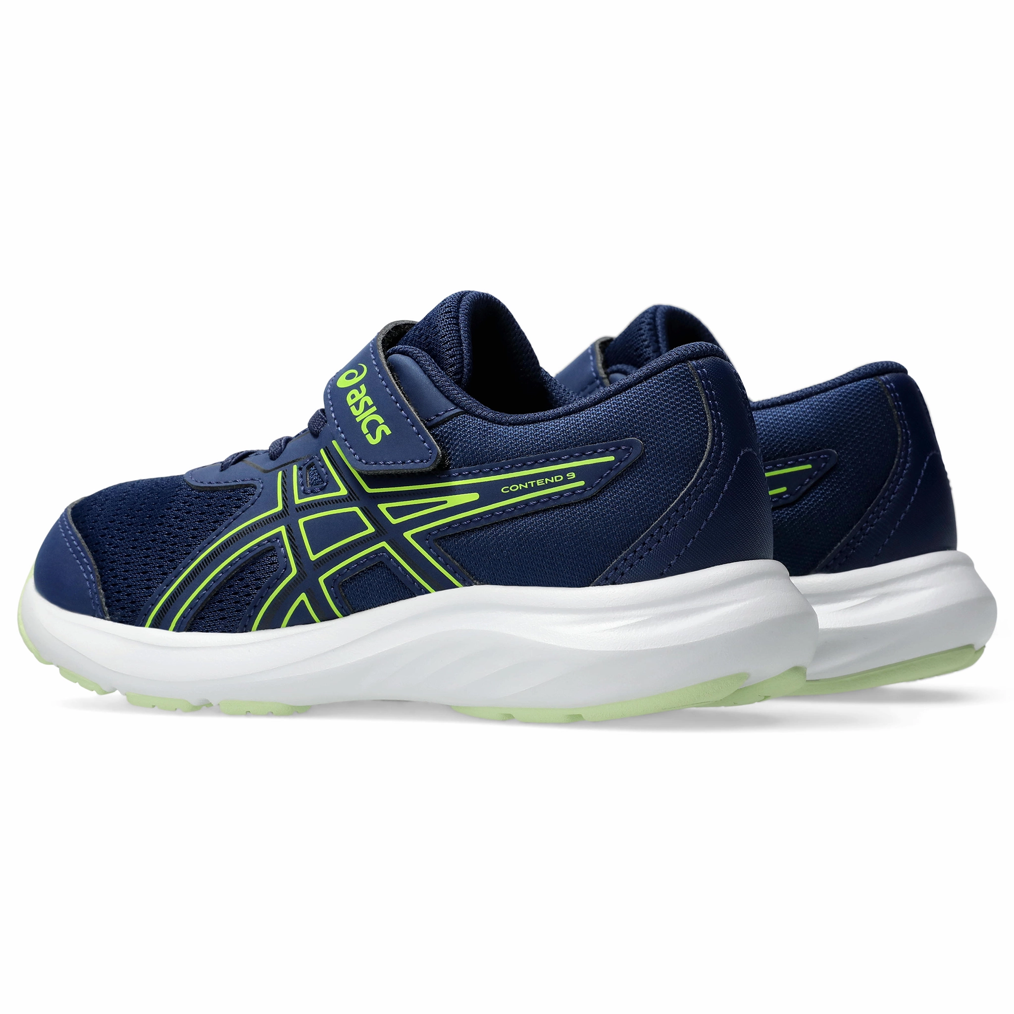 ASICS Contend 9 PS Kids Running Shoes Best Way To Clean Asics Shoes