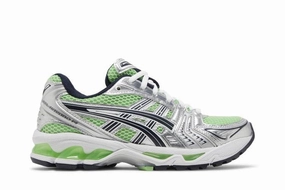 ASICS Gel-Kayano 14 Bright Lime Midnight (Women's) Asics Extra Wide Shoes