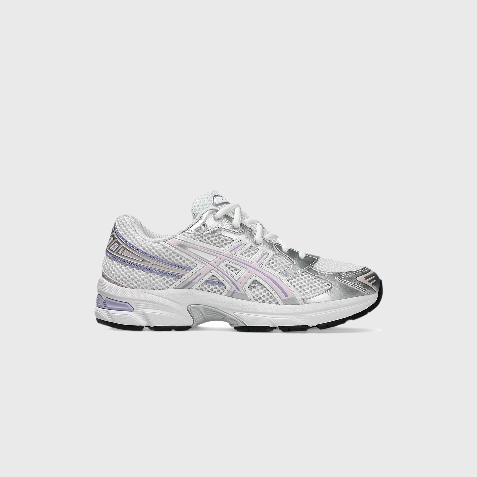 Asics Low Drop Running Shoes ASICS GS Gel-1130 - White / Cosmos